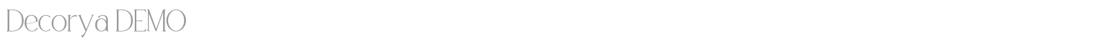 Decorya font preview